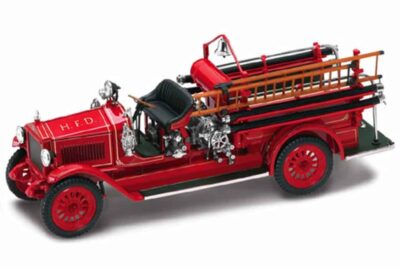 Yat Ming Maxim C1 Fire Engine 1923 - Red (1/43) Scale Model