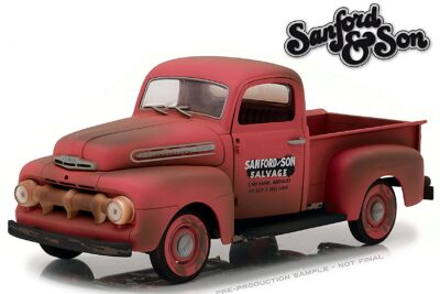 Greenlight Ford F-1 Pickup Truck Red 1952 - Sanford and Son (1972-77 TV Series) (1/18) Scale Model