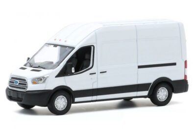 Greenlight Ford Transit LWB 2015 - White (1/64) Scale Model