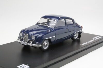 Triple 9 Saab 96 1964 - Blue (1/43) Scale Model