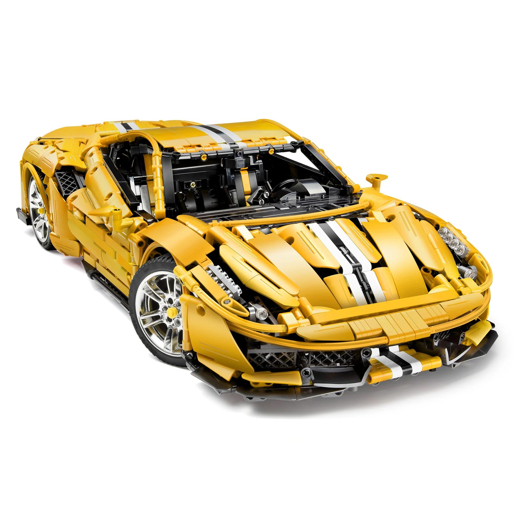 CADA - Master Series Italian Yellow Supercar (3187Pc 1:8 Scale Set) - Image 4