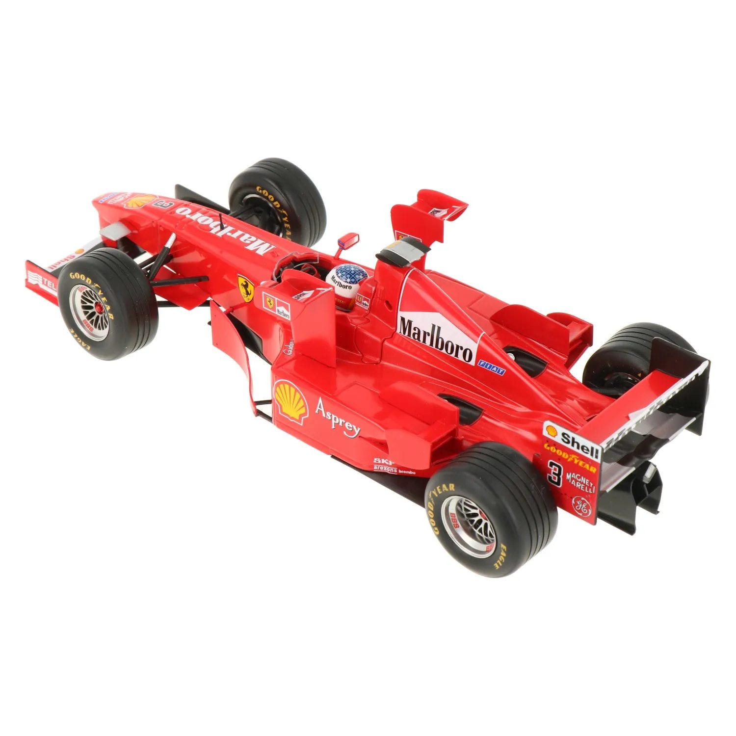 Werk83 - Ferrari F300 #3 "Tower Wings" - Michael Schumacher 2nd San Marino GP 1998 (1:18 Scale Model Car) - Image 3