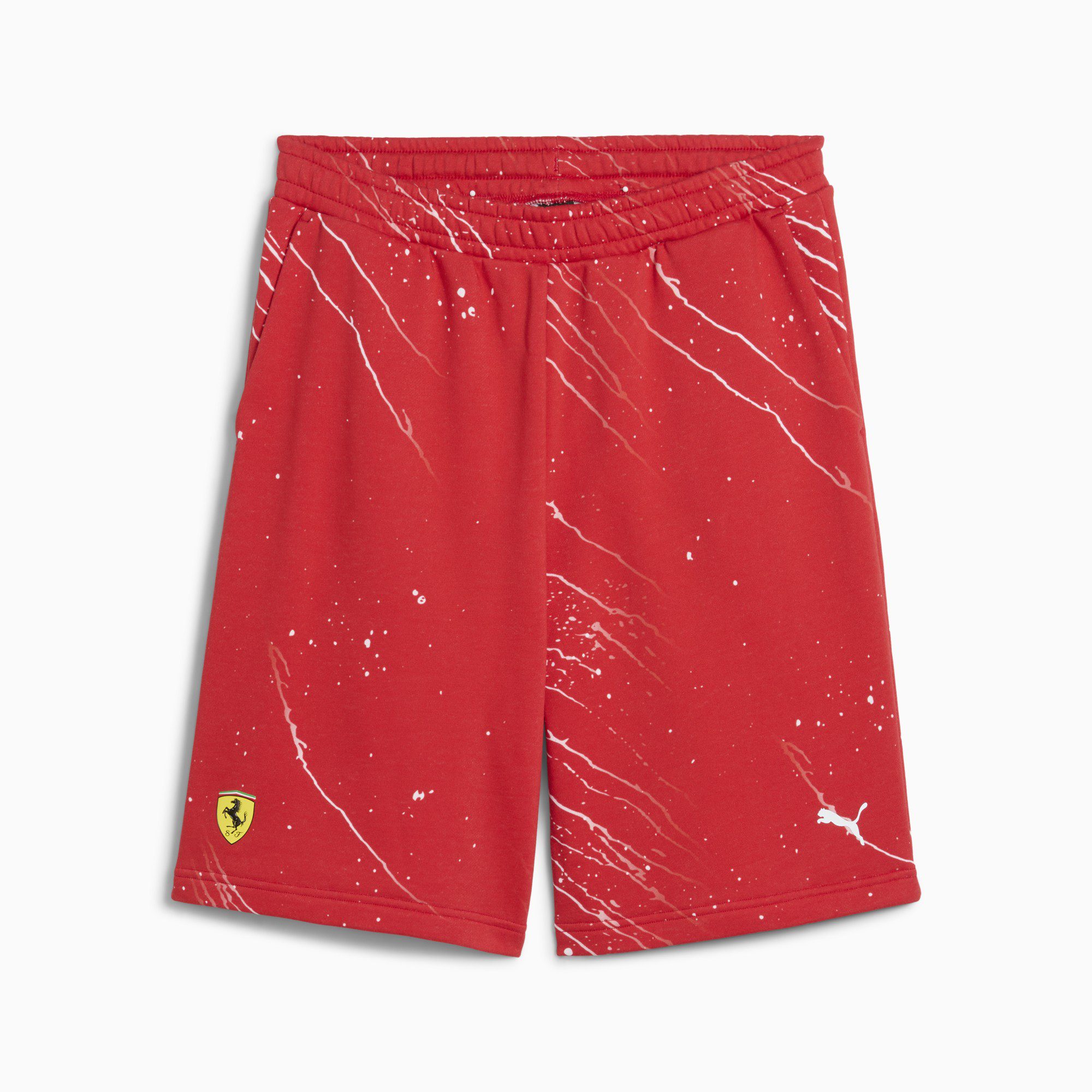 Scuderia Ferrari HP Race Colour Splash Shorts Men - Rosso Corsa