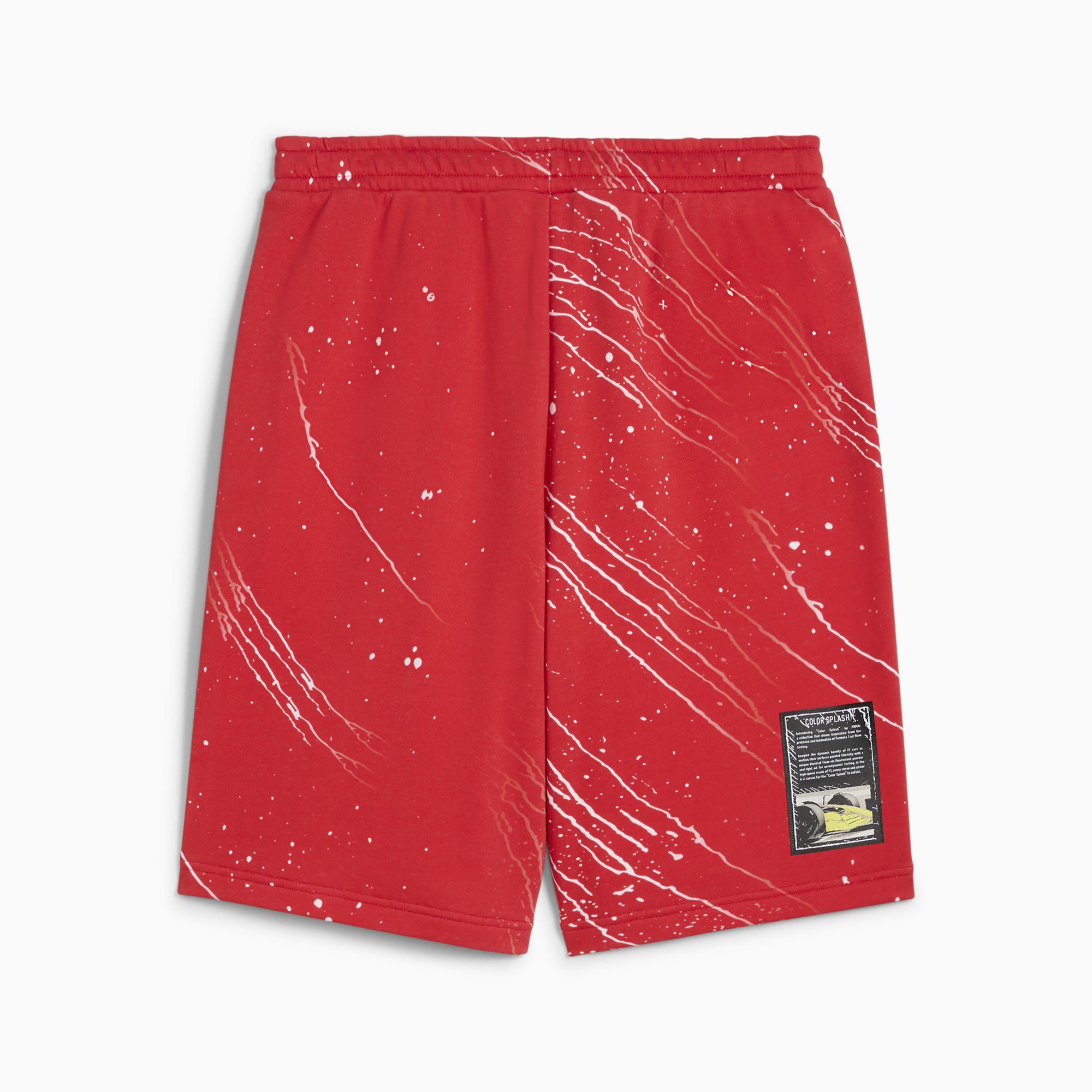 Scuderia Ferrari HP Race Colour Splash Shorts Men - Rosso Corsa - Image 7