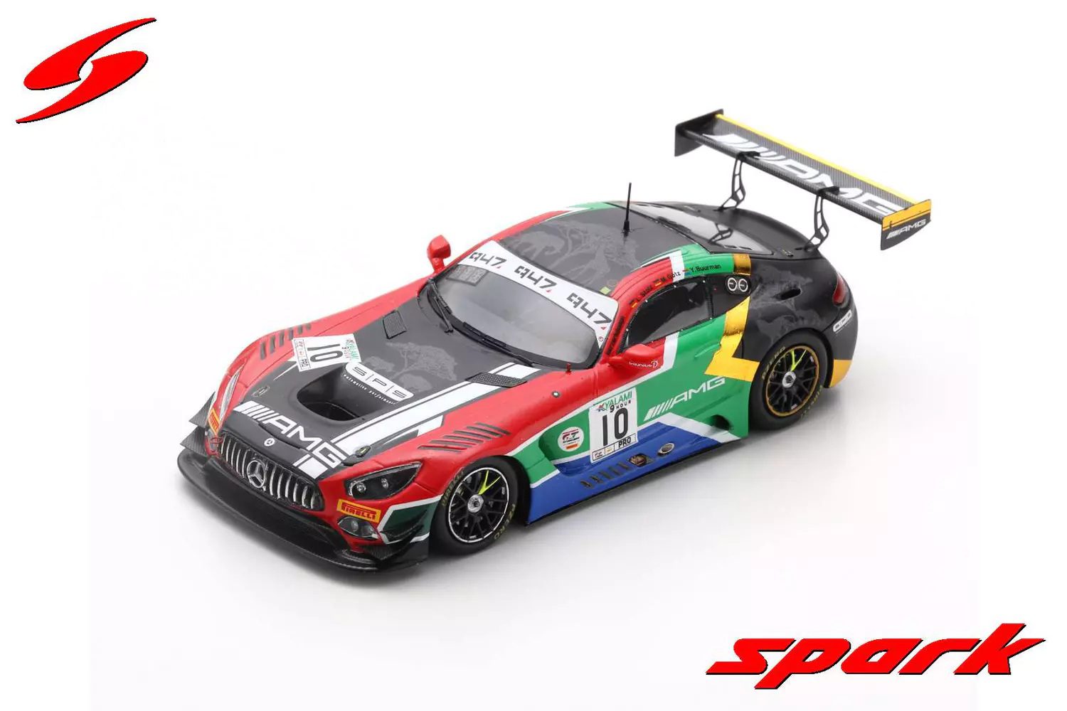 Spark - Mercedes-AMG GT3 #10 - 5th Kyalami 9H 2019 (1/43 Scale Model)