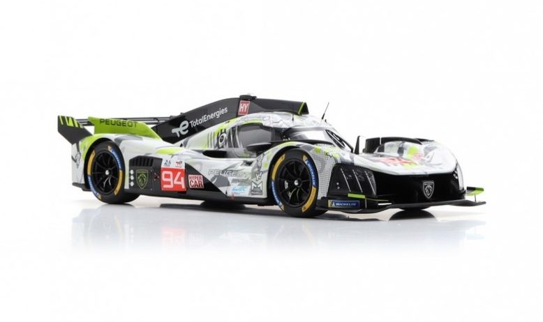 Spark - Peugeot 9X8 #94 Peugeot TotalEnergies Le Mans 24H 2024 (1/18 Scale Model) - Image 2