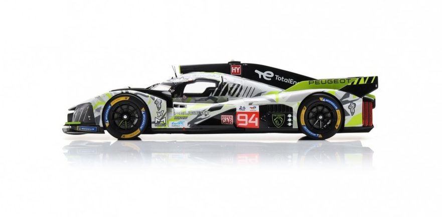 Spark - Peugeot 9X8 #94 Peugeot TotalEnergies Le Mans 24H 2024 (1/18 Scale Model) - Image 4