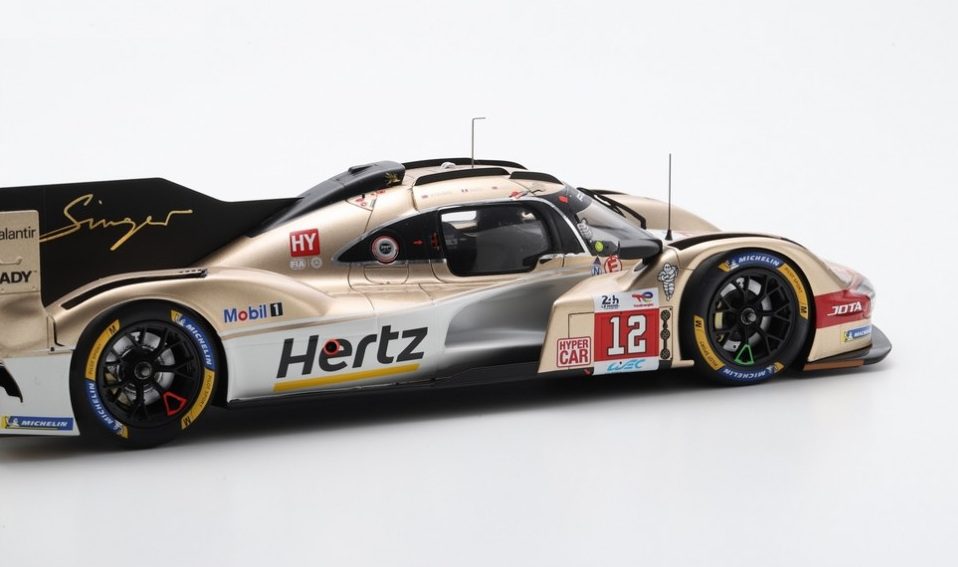 Spark - Porsche 963 #12 Hertz Team Jota 8th Le Mans 24H 2024 (1/18 Scale Model) - Image 5
