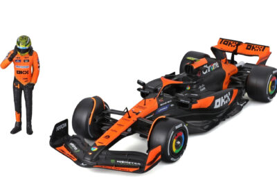 Bburgao - Mclaren F1 MCL38 '24 W/Driver Figurine #4 (1/24 Scale Model)