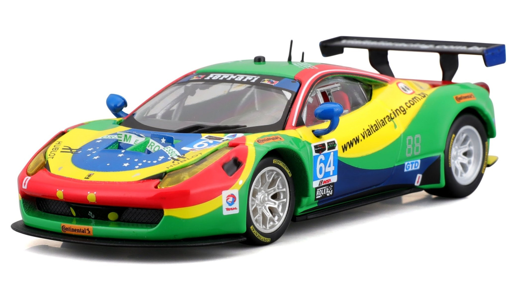 Bburago - Ferrari 458 Italia GT3 2015 (1/43 Scale Model)