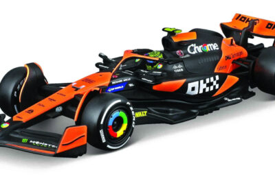 Bburago - McLaren Team F1 MCL38 2024 with collectors hardcase #4 Norris (1/43 Scale Model)