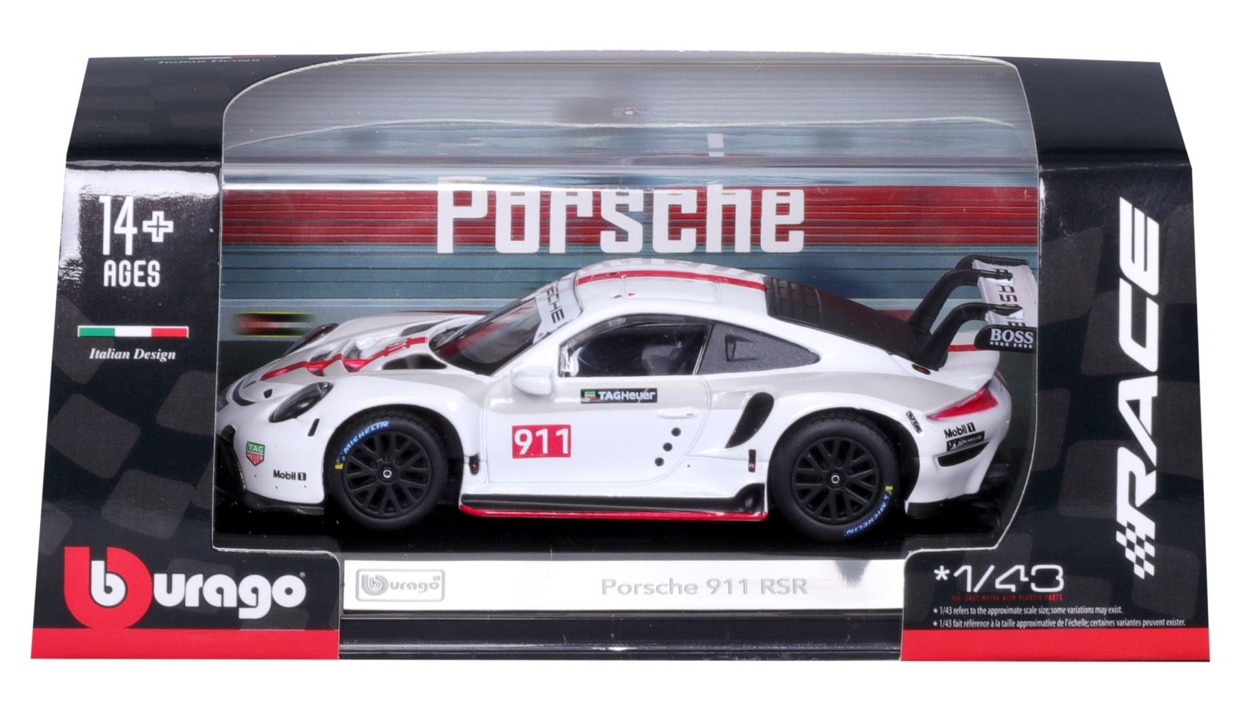 Bburago - Porsche 911 RSR (1/43 Scale Model) - Image 5