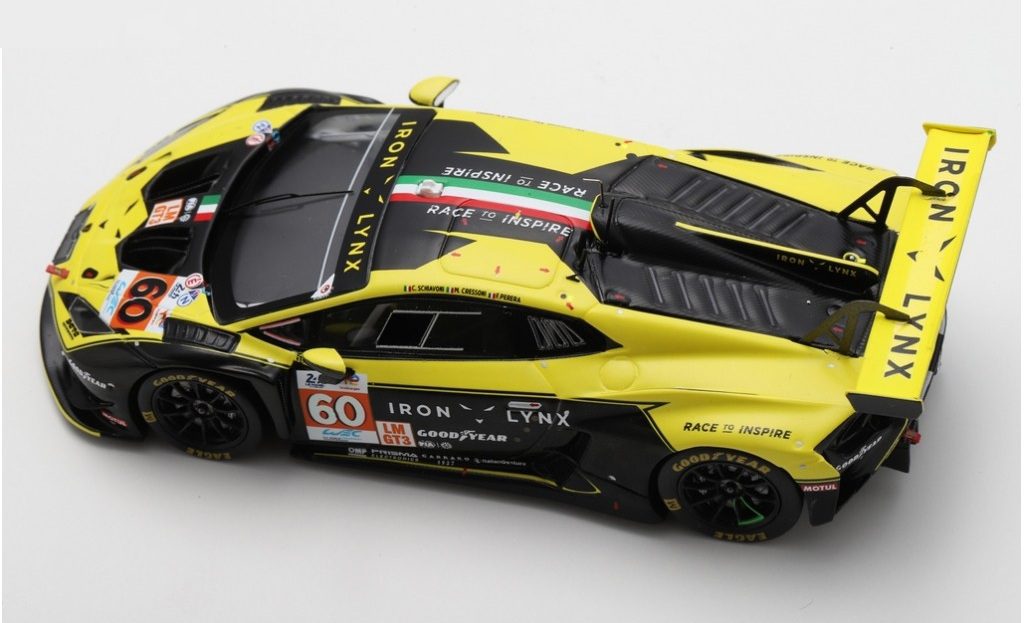 Spark - Lamborghini Huracan GT3 Evo2 #60 Iron Lynx 24H Le Mans 2024 (1/43 Scale Model) - Image 6