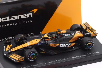 Spark - McLaren MCL38 #81 McLaren F1 Team 2024 Oscar Piastri (1/64 Scale Model)