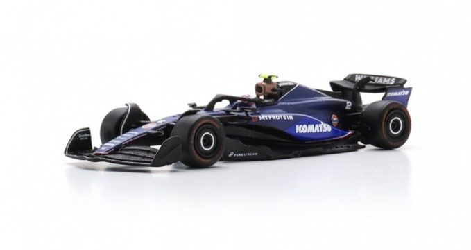 Spark - Williams FW46 #2 Williams Racing 2024 Logan Sargeant (1/64 Scale Model) - Image 3
