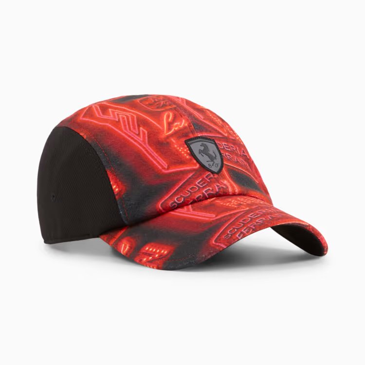 Scuderia Ferrari Neon Energy Hat - PUMA Black-AOP