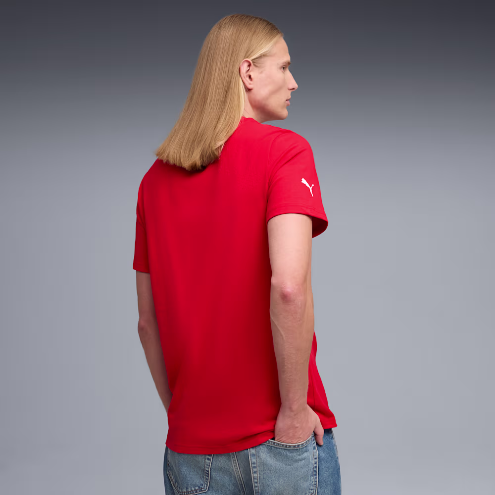 Scuderia Ferrari Men's Coloured Shield Tee - Image 2