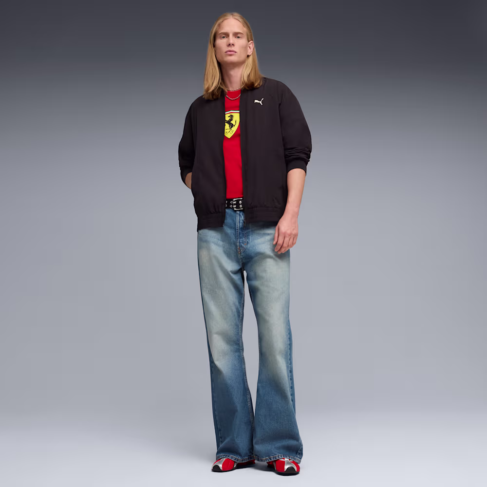 Scuderia Ferrari Men's Coloured Shield Tee - Image 3