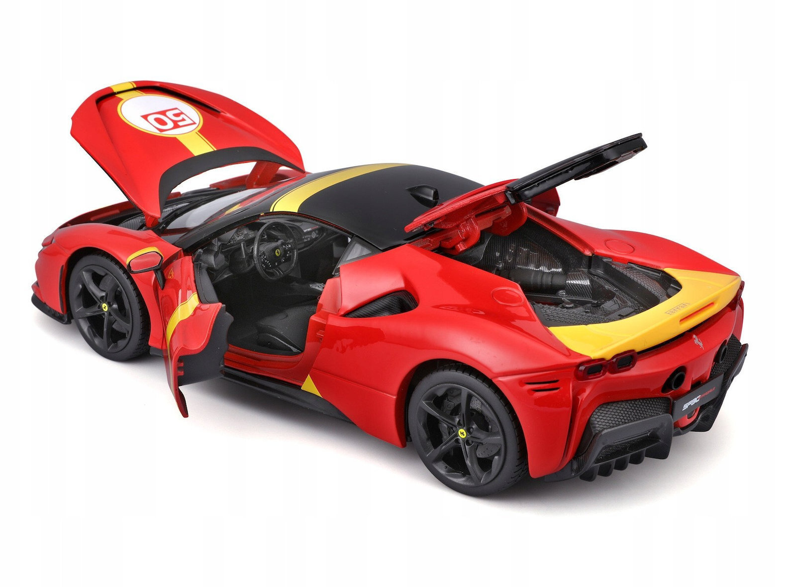 Bburago - Ferrari SF90 Stradale Le Mans livery (1:18 Scale Model) - Image 2