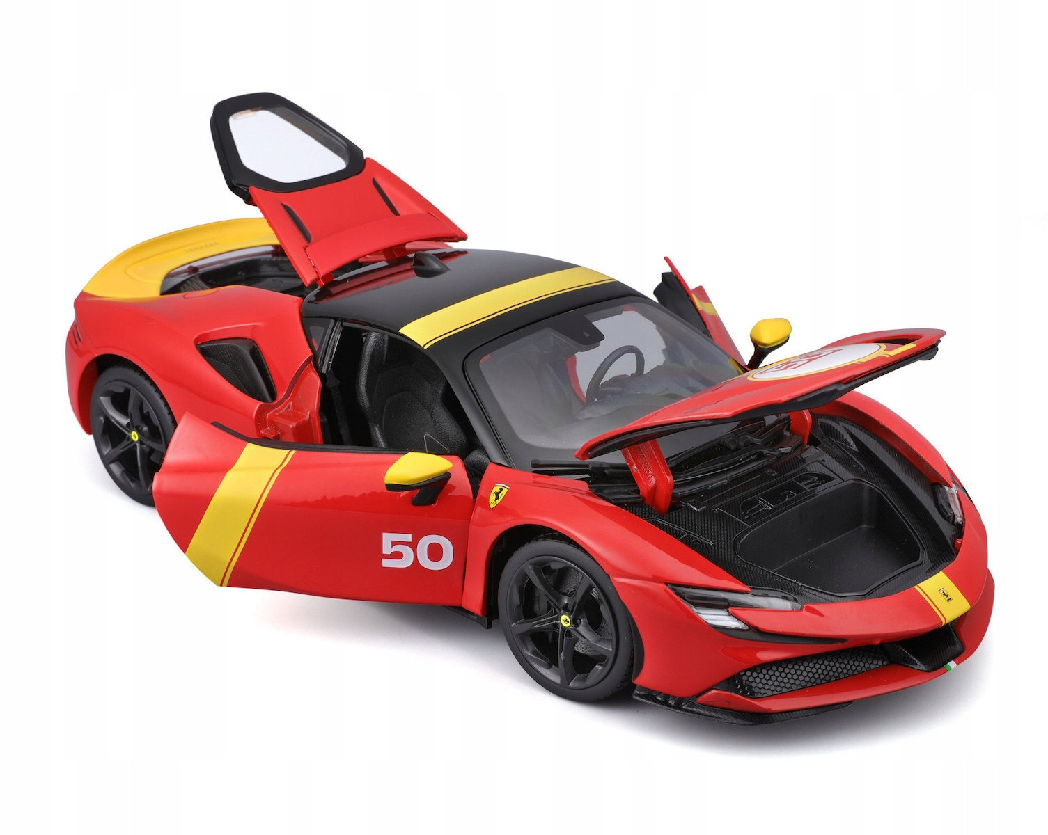 Bburago - Ferrari SF90 Stradale Le Mans livery (1:18 Scale Model) - Image 3