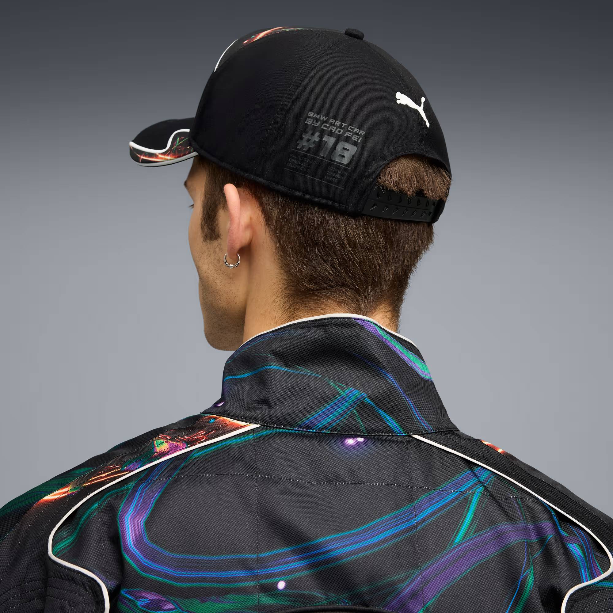 BMW MMS Cao Fei Baseball Cap - PUMA Black-AOP - Image 3