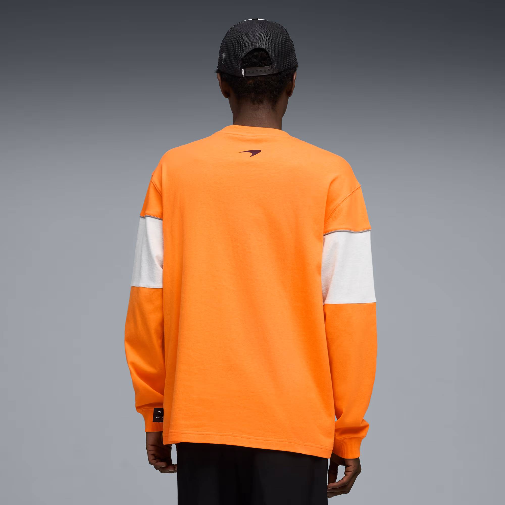 McLAREN RACING Men's Long Sleeve Tee - Papaya - Image 2