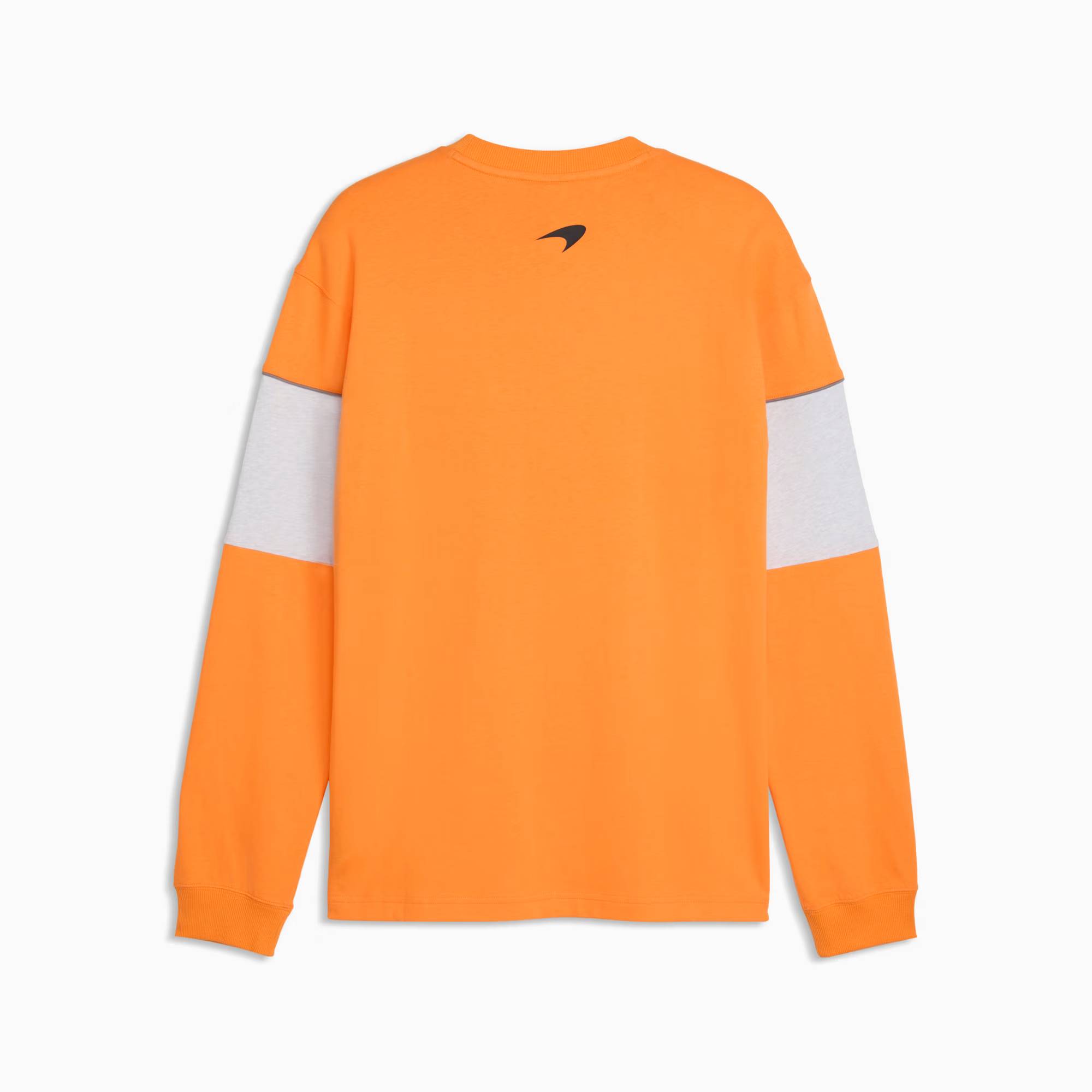 McLAREN RACING Men's Long Sleeve Tee - Papaya - Image 5