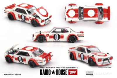 Mini GT - Nissan Skyline 2000GT-R (KPGC10) Kaido Works V2 (1/64 Scale Model)