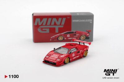 Mini GT - Lamborghini Countach LB-WORKS Red (1/64 Scale Model)