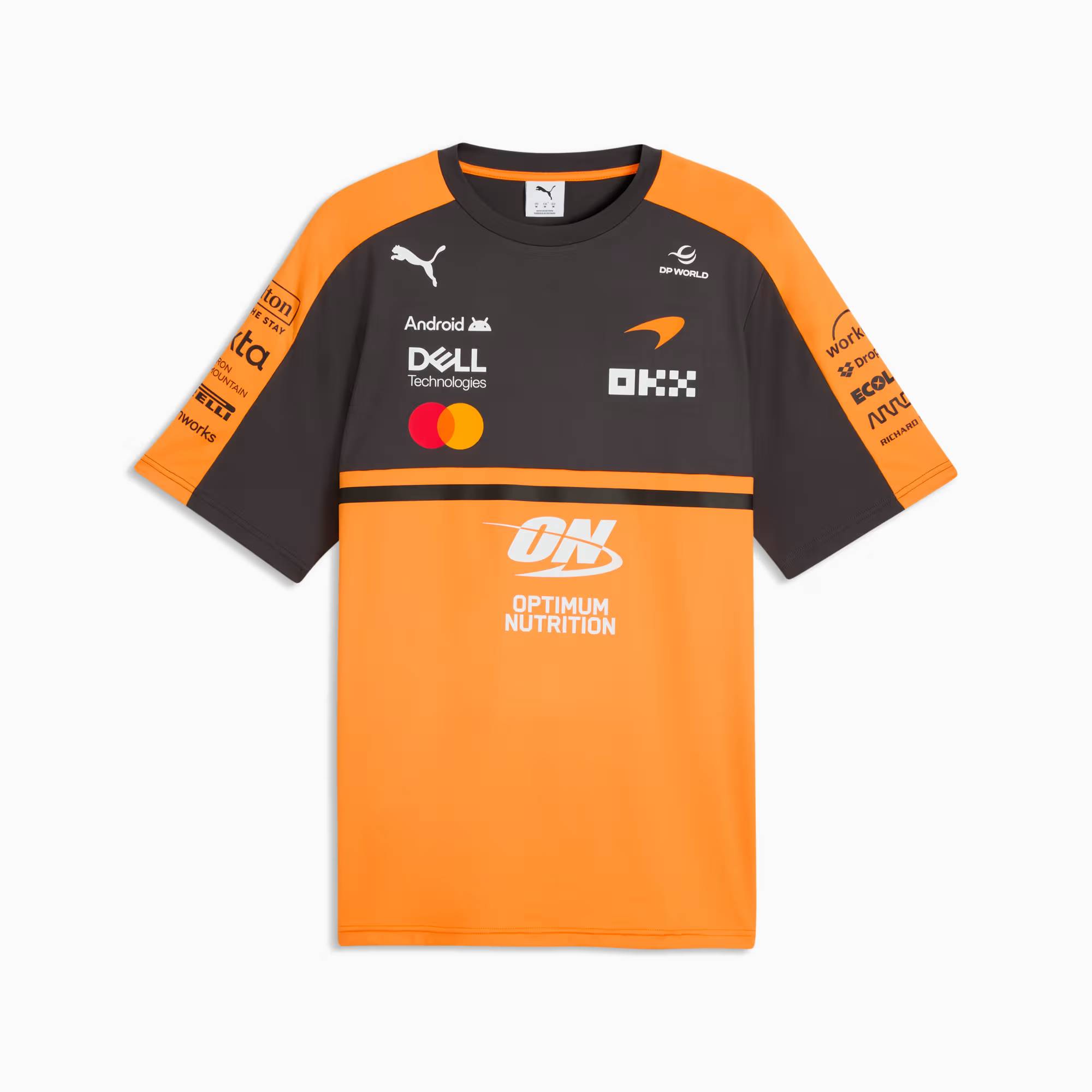 PUMA x McLAREN RACING Replica Tee Men Papaya - Image 5