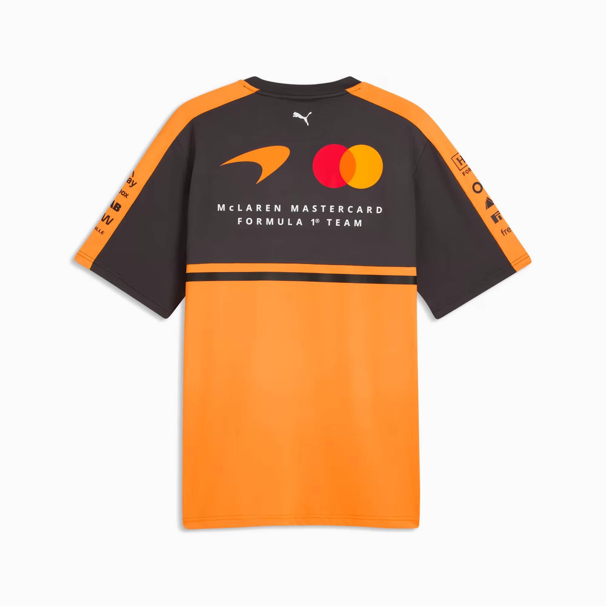 PUMA x McLAREN RACING Replica Tee Men Papaya - Image 6