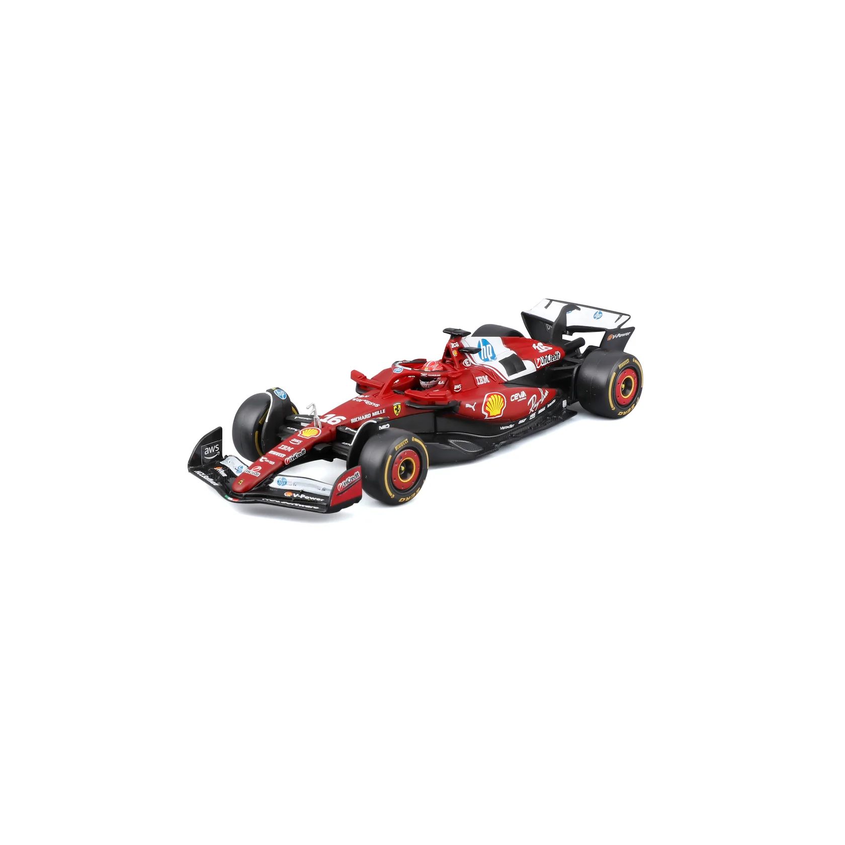 Bburago - Ferrari SF-25 Charles Leclerc #16 F1 2025 (1/43 Scale Model) - Image 3
