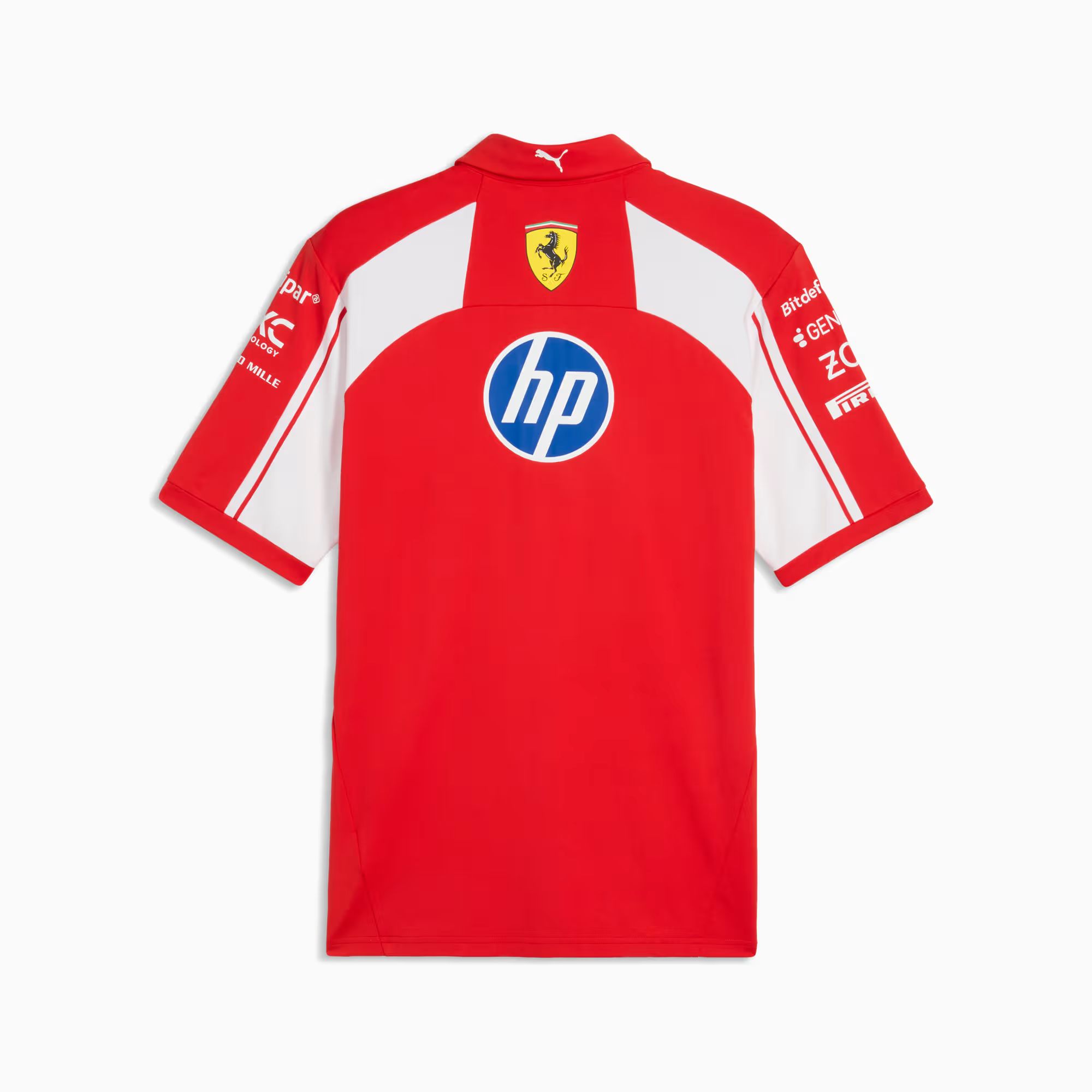 Scuderia Ferrari HP Replica Authentic Polo Unisex - PUMA Red - Image 2
