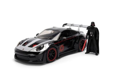 Jada Toys - Star Wars Darth Vader Porsche 911 GT3 RS (992) (1:24 Scale Model) with Die-Cast Figure