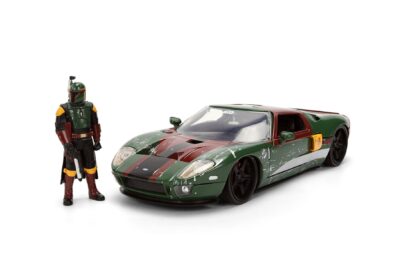 Jada Toys - Star Wars Boba Fett Ford GT 2005 (1:24 Scale Model) with Die-Cast Figure