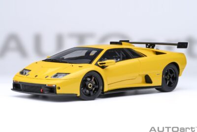AutoArt - Lamborghini Diablo GTR Superfly Yellow (1:18 Scale Model Car)
