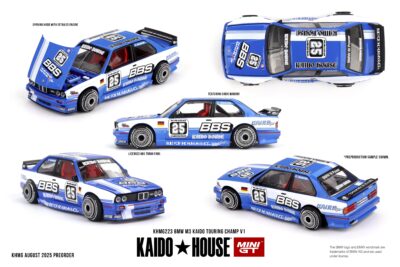 Mini GT - BMW M3 Kaido Touring Champ V1 (1:64 Scale Model)