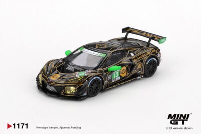 Mini GT - Chevrolet Corvette Z06 GT3.R #13 AWA 2025 IMSA Daytona 24 Hrs (1/64 Scale Model)