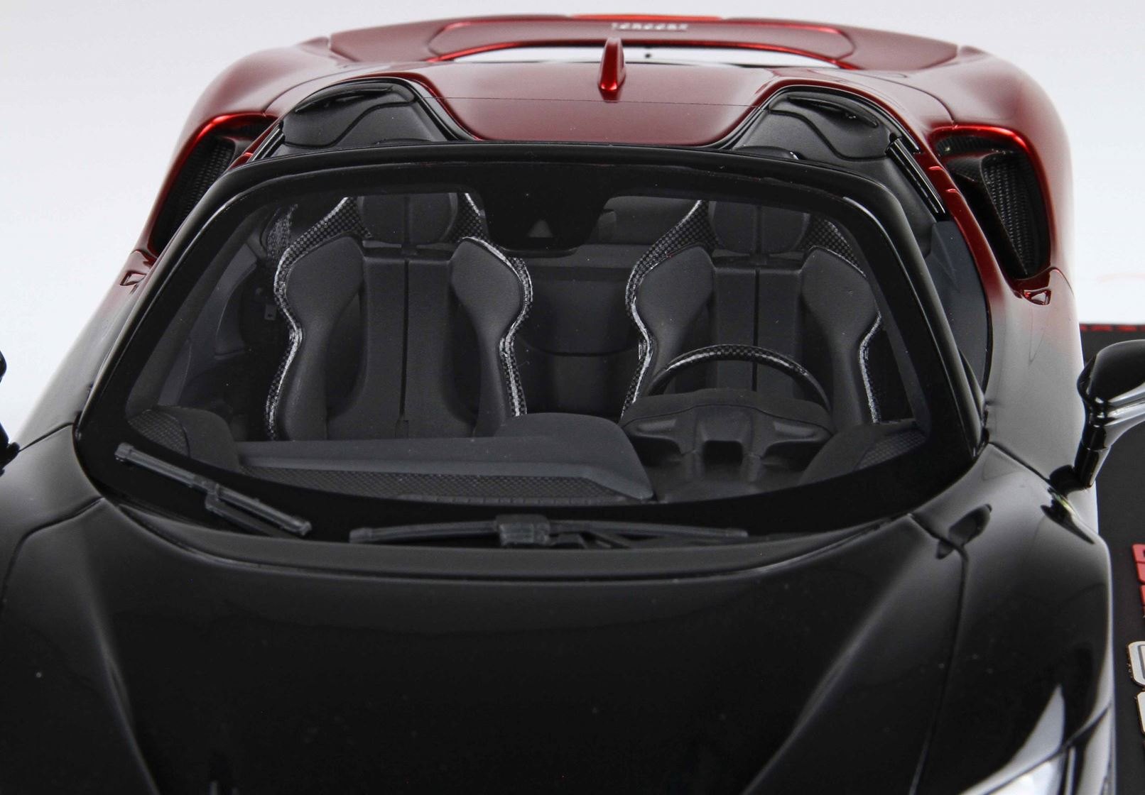 BBR Models - Ferrari SF90 Spider Magma red and Black (1:18 Scale Model) - Image 6