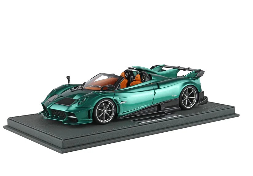 BBR Models - Pagani Imola Roadster Rio Green (1:18 Scale Model)