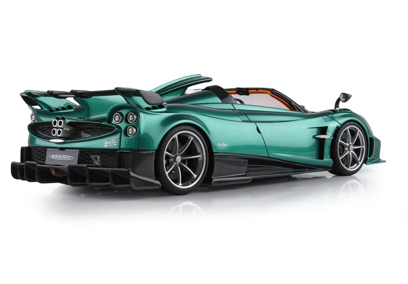 BBR Models - Pagani Imola Roadster Rio Green (1:18 Scale Model) - Image 7