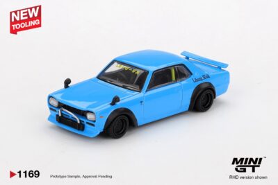 Mini GT - Nissan LB★Works HAKOSUKA Baby Blue (1:64 Scale Model)