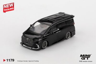 Mini GT - Toyota Alphard 40 KUHL Black (1:64 Scale Model)