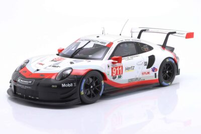 IXO Models - Porsche 911 (991) RSR #911 24h Daytona 2018 Porsche GT Team (1:12 Scale Model)