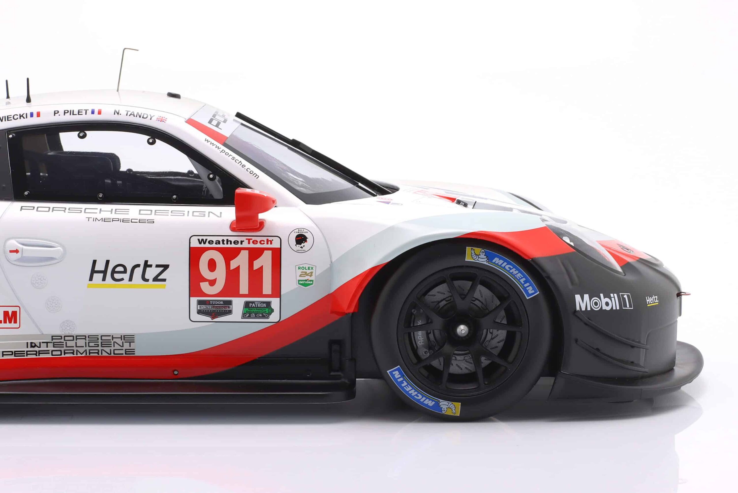 IXO Models - Porsche 911 (991) RSR #911 24h Daytona 2018 Porsche GT Team (1:12 Scale Model) - Image 4