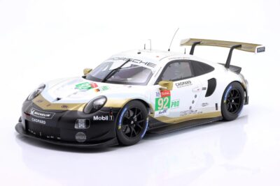 IXO Models - Porsche 911 (991) RSR #92 24h LeMans 2019 Porsche GT Team (1:12 Scale Model)