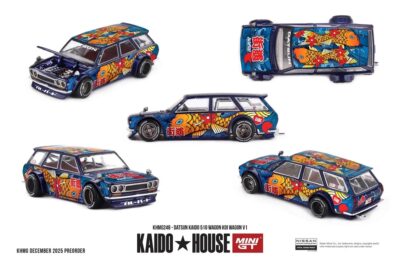 Mini GT - Datsun KAIDO 510 Wagon Koi Wagon (1:64 Scale Model)